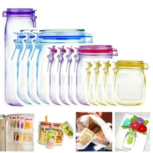 Plastic storage Mason Jars 24pc set
